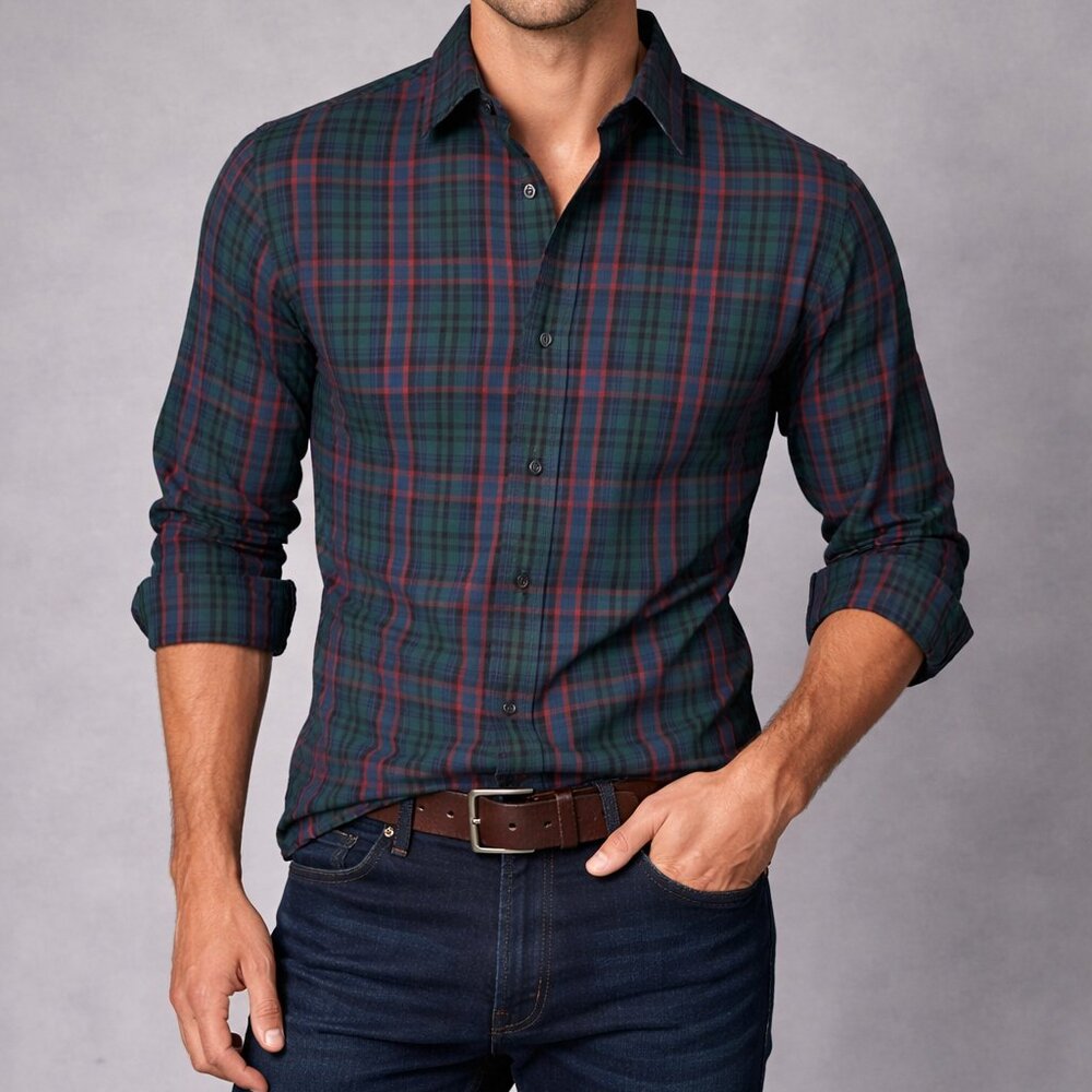 Chaps dress shirt size M